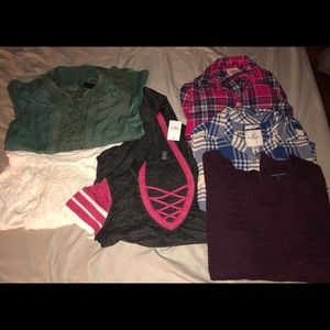 NICE AMERICAN EAGLE, BKE, ECT TEES